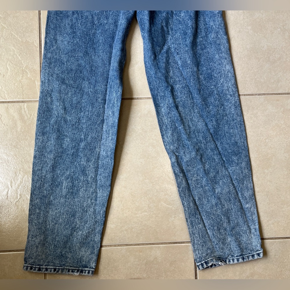 BDG Urban Outfitters High-Rise Baggy Jeans Women's 25 Blue Acid Wash - Picture 13 of 13